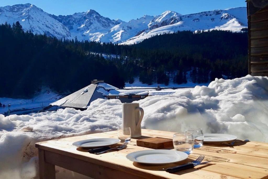 La Cabane Du Cerf A Payolle Campan Exteriér fotografie